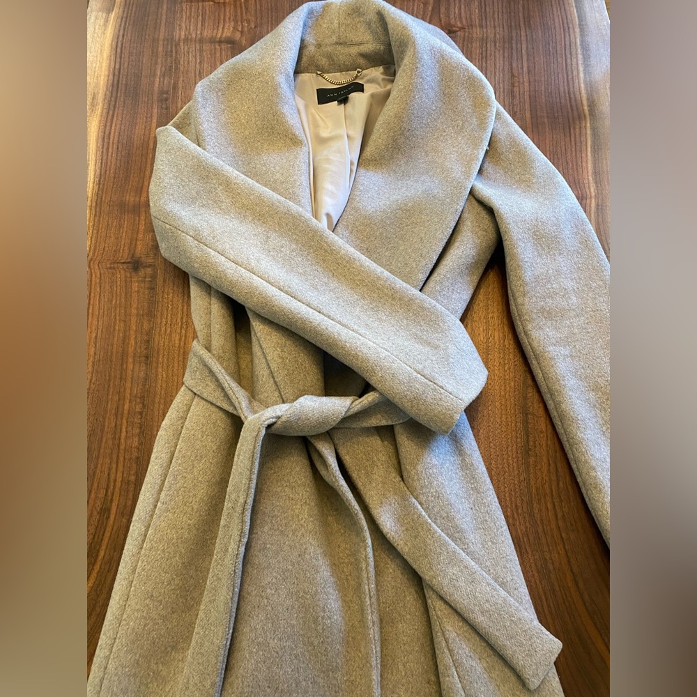 Ann Taylor Shawl Color Wrap Coat